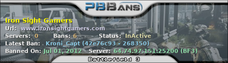 IRON PBBans