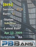 TeamIHS Bans
