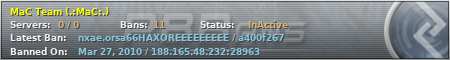 MaC,team,cod2,call of duty 2,fun,mort,cheaters,respect