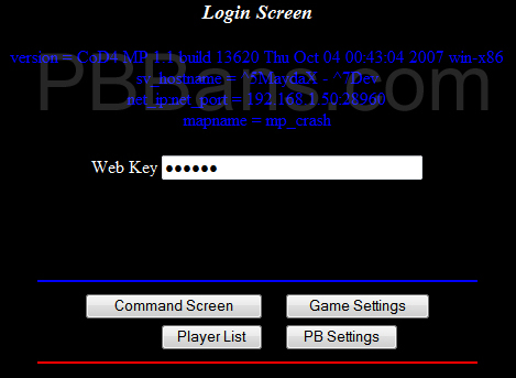 Webtool Login